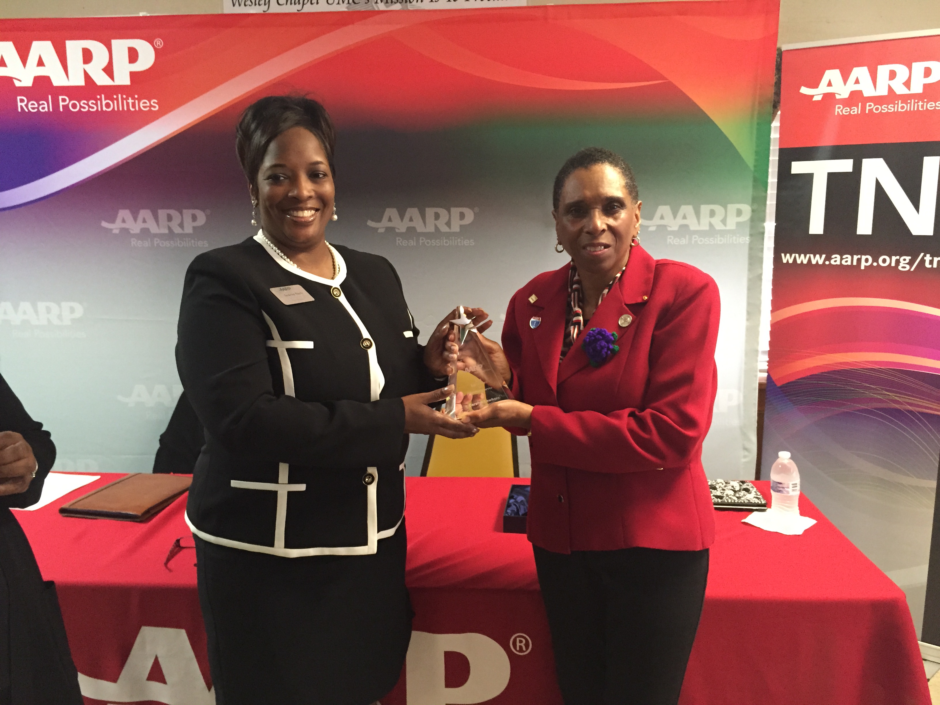 AARP TN presents 2015 Andrus Award