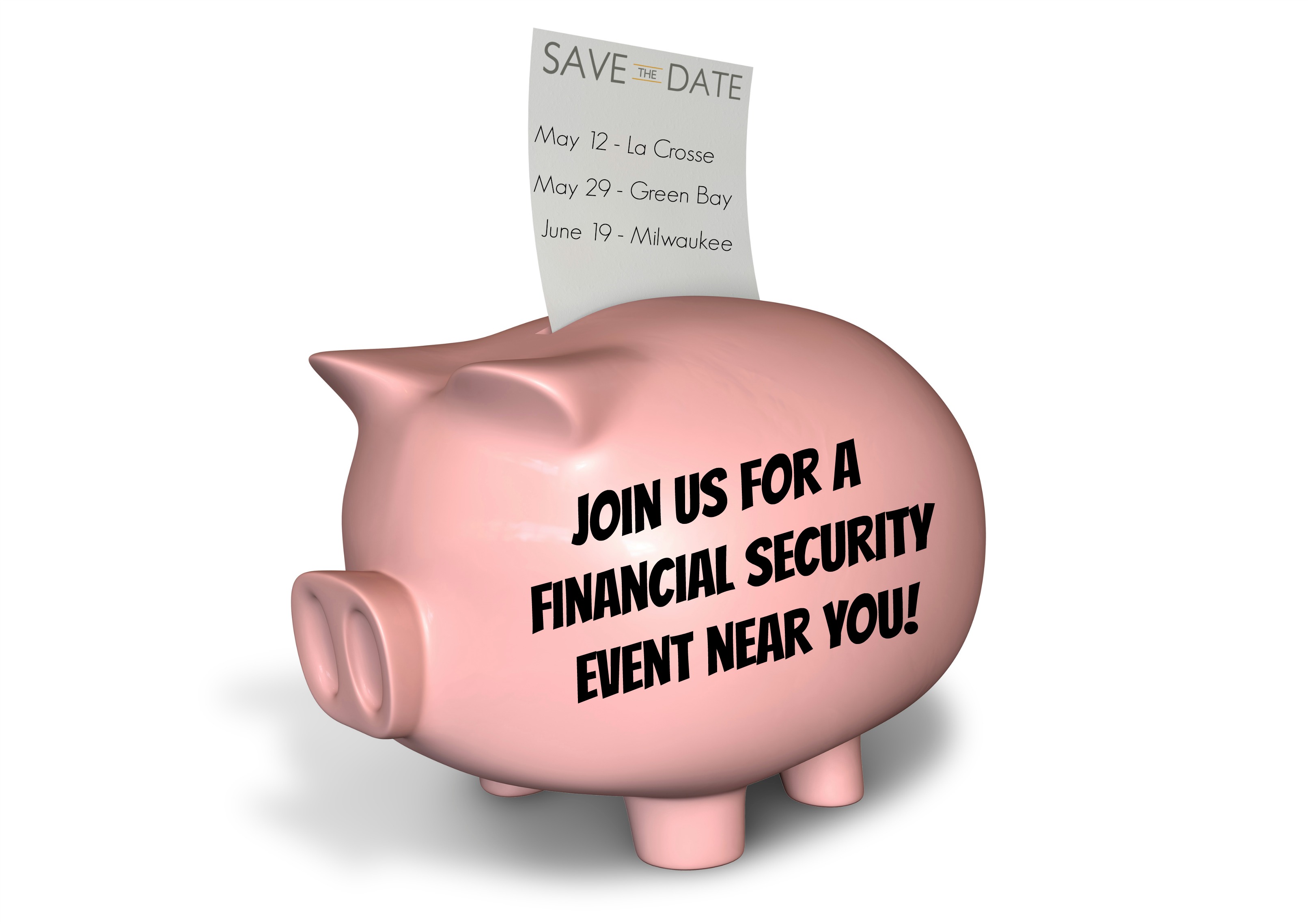 Financial Security Event Piggy Bank