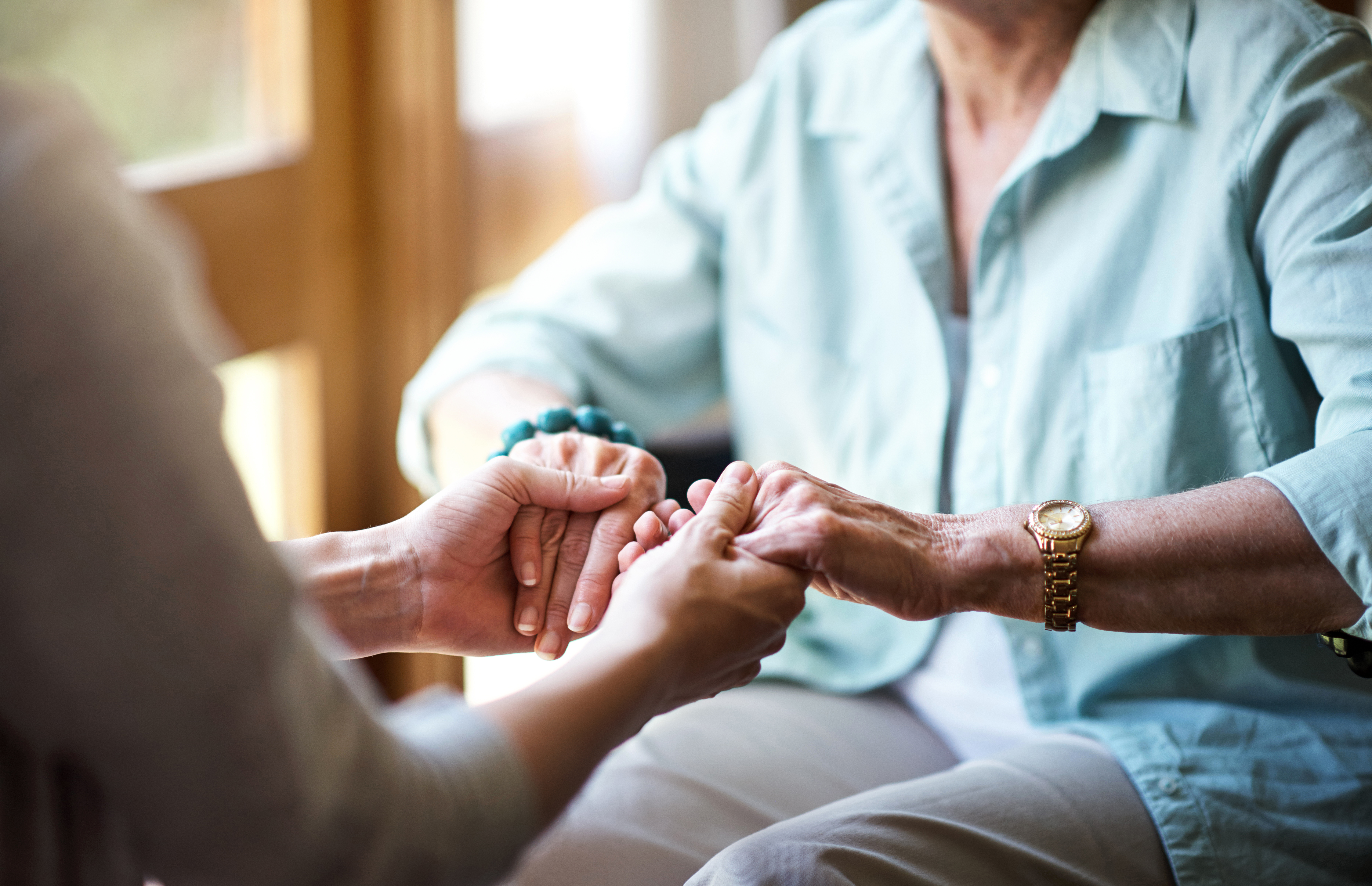 Reaching out in comfort and support