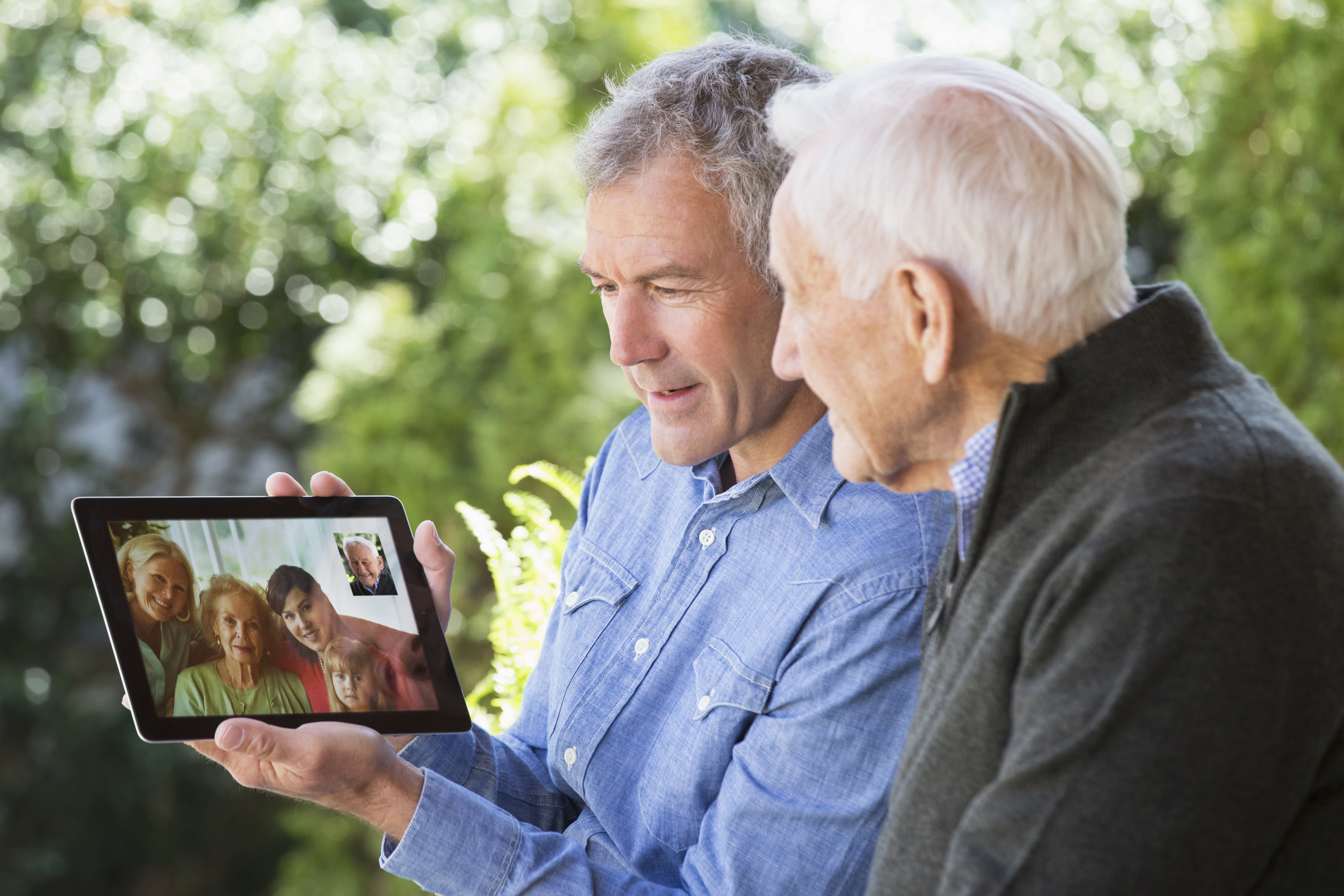 Families try to stay connected with loved ones in nursing homes