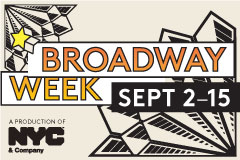 Broadway Week logo
