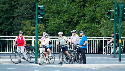 cyclists