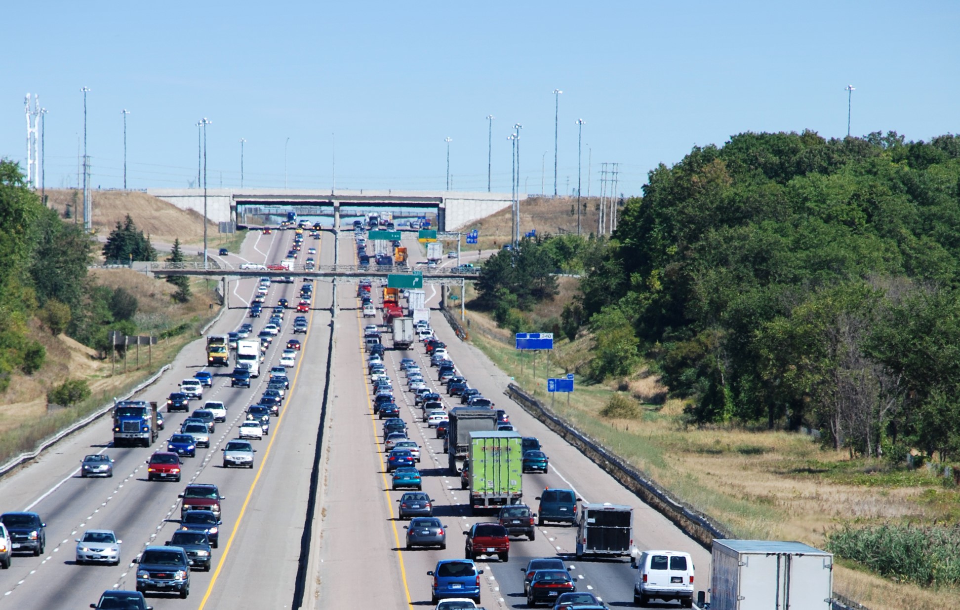 Traffic on the highway