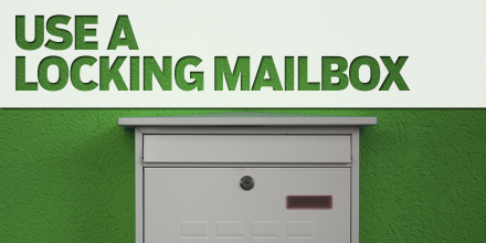 Use Locking Mailbox