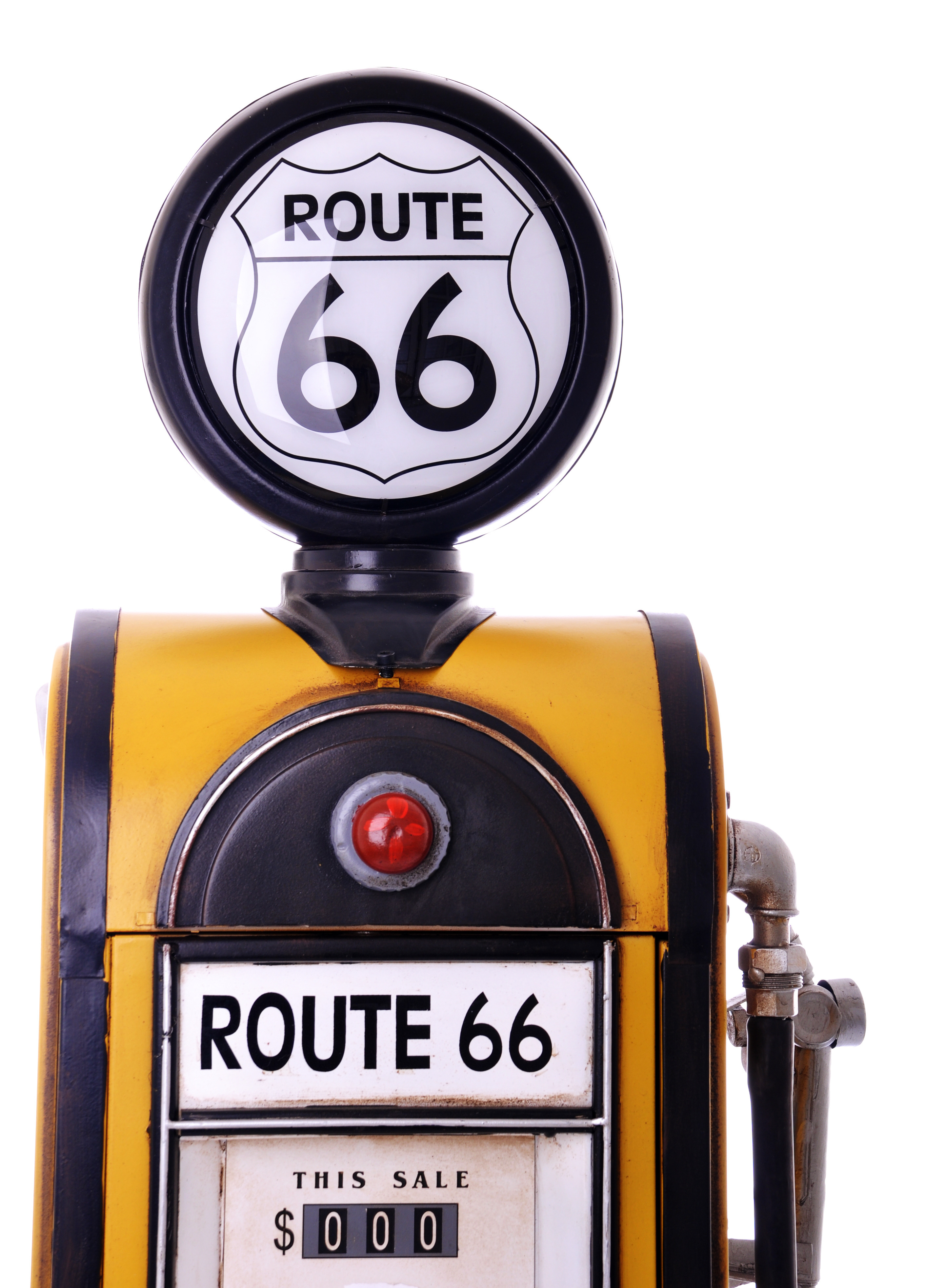 OK Route 66 gas pump