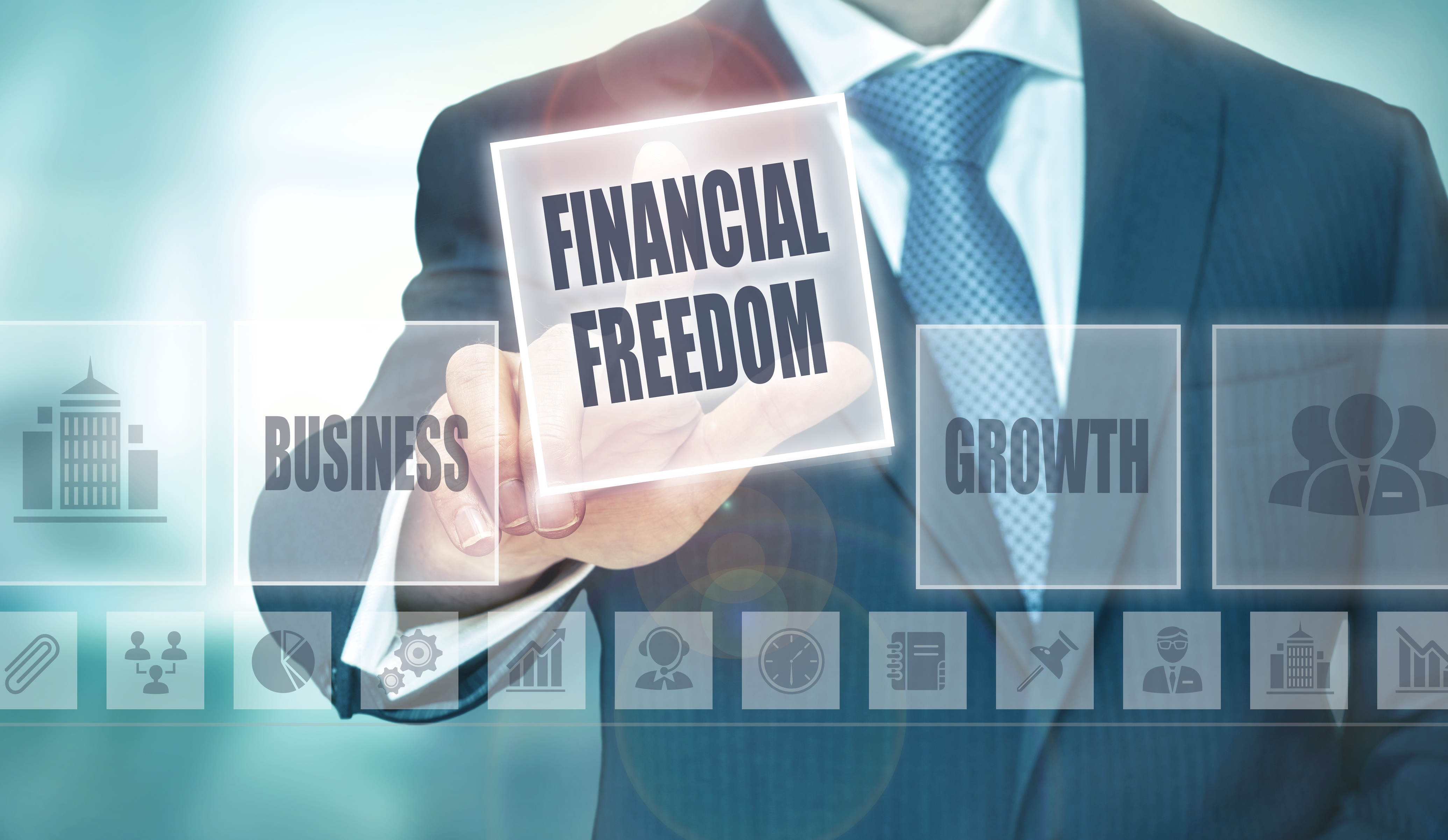 Financial Freedom Concept