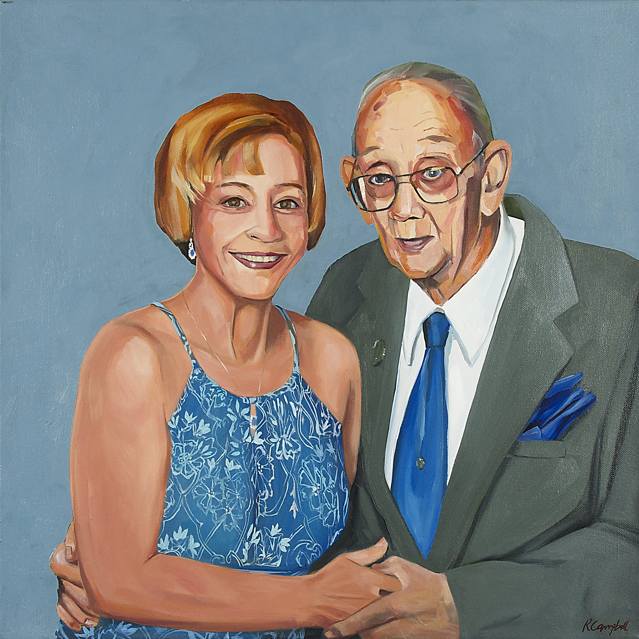 portrait of linda and larry