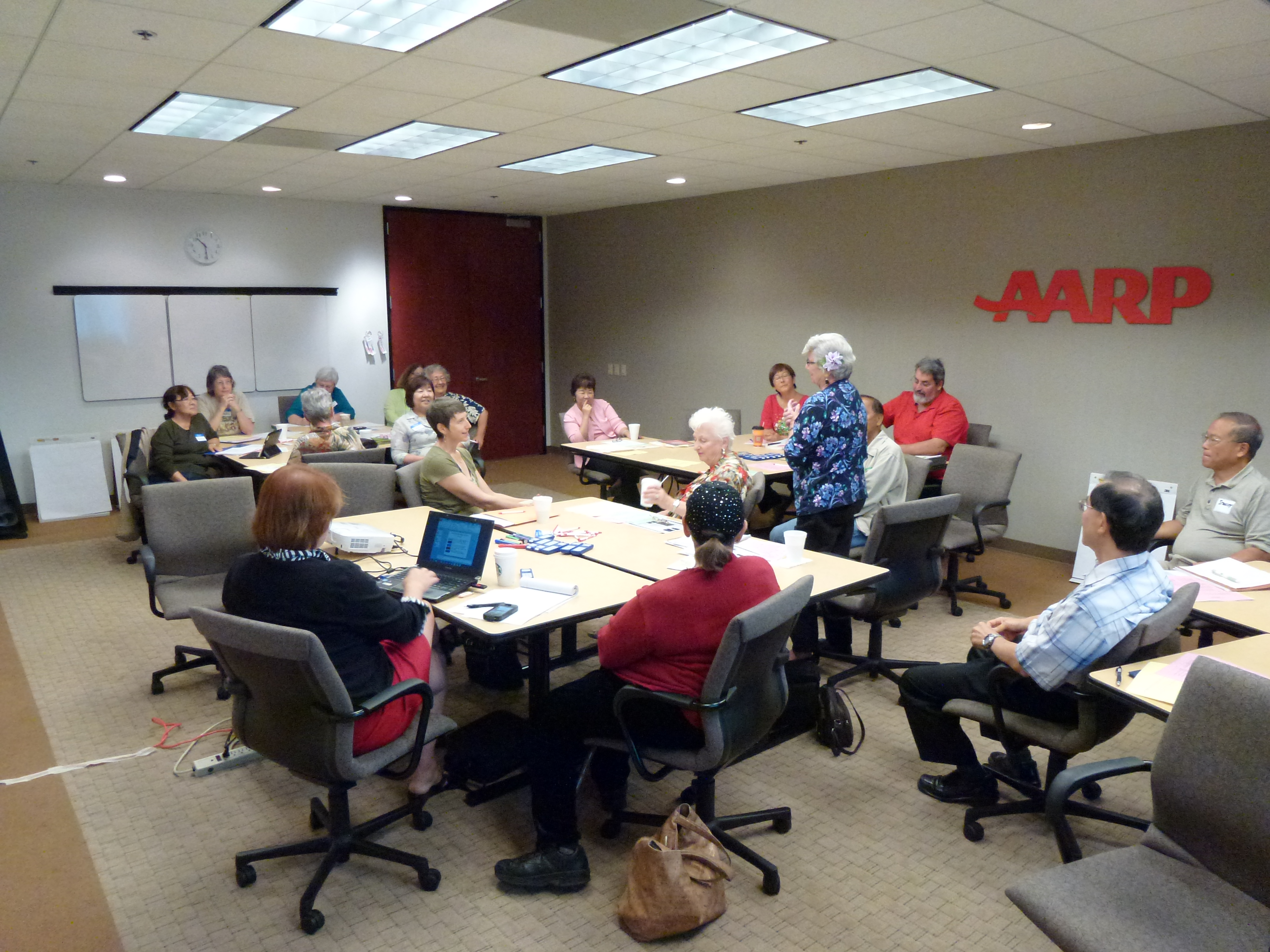 Volunteers Discuss AARP Hawaii Priorities for 2013