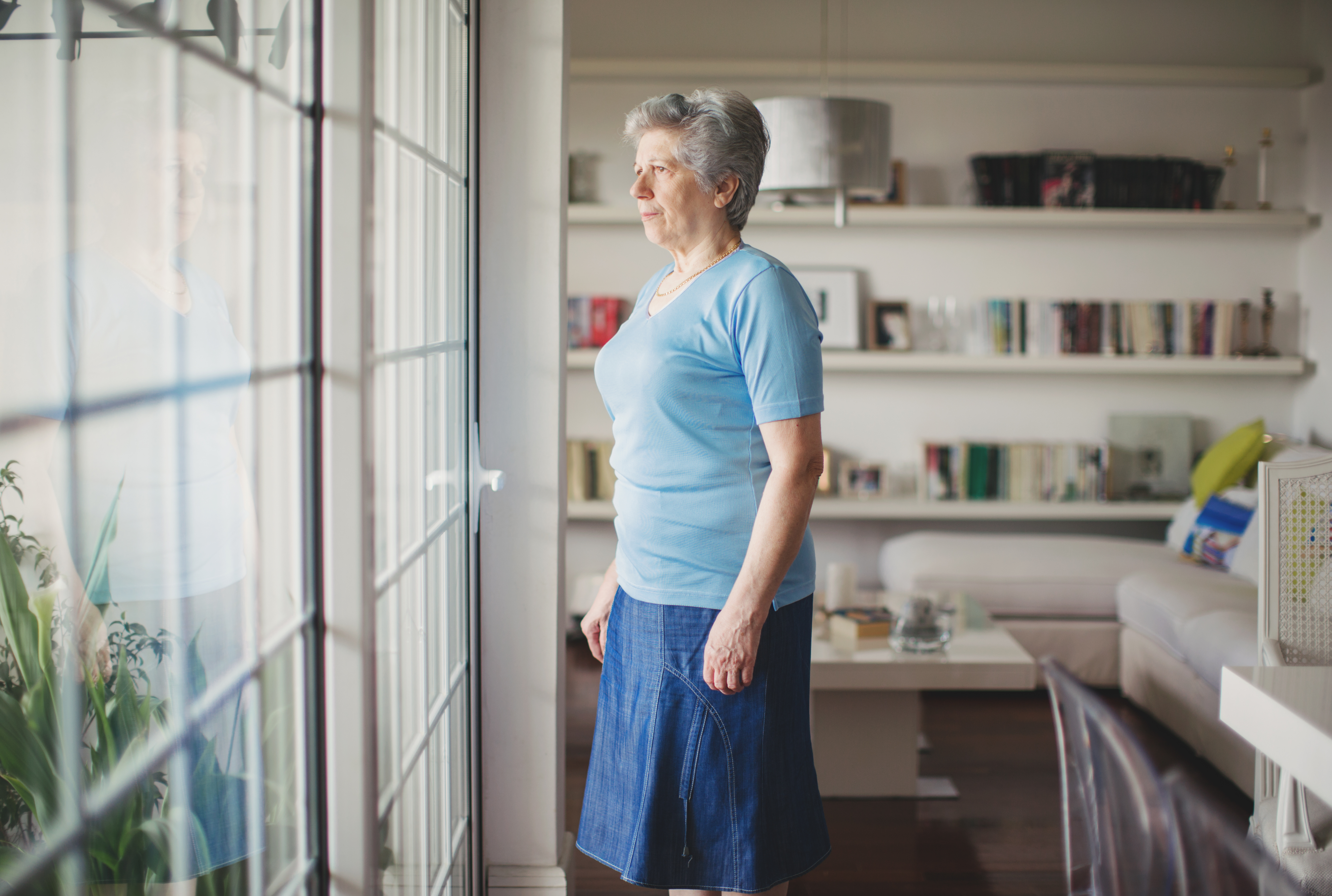 Portrait of a senior woman