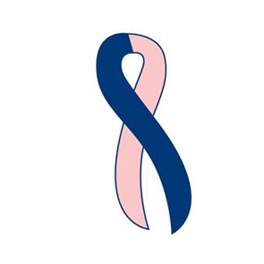 pink blue ribbon