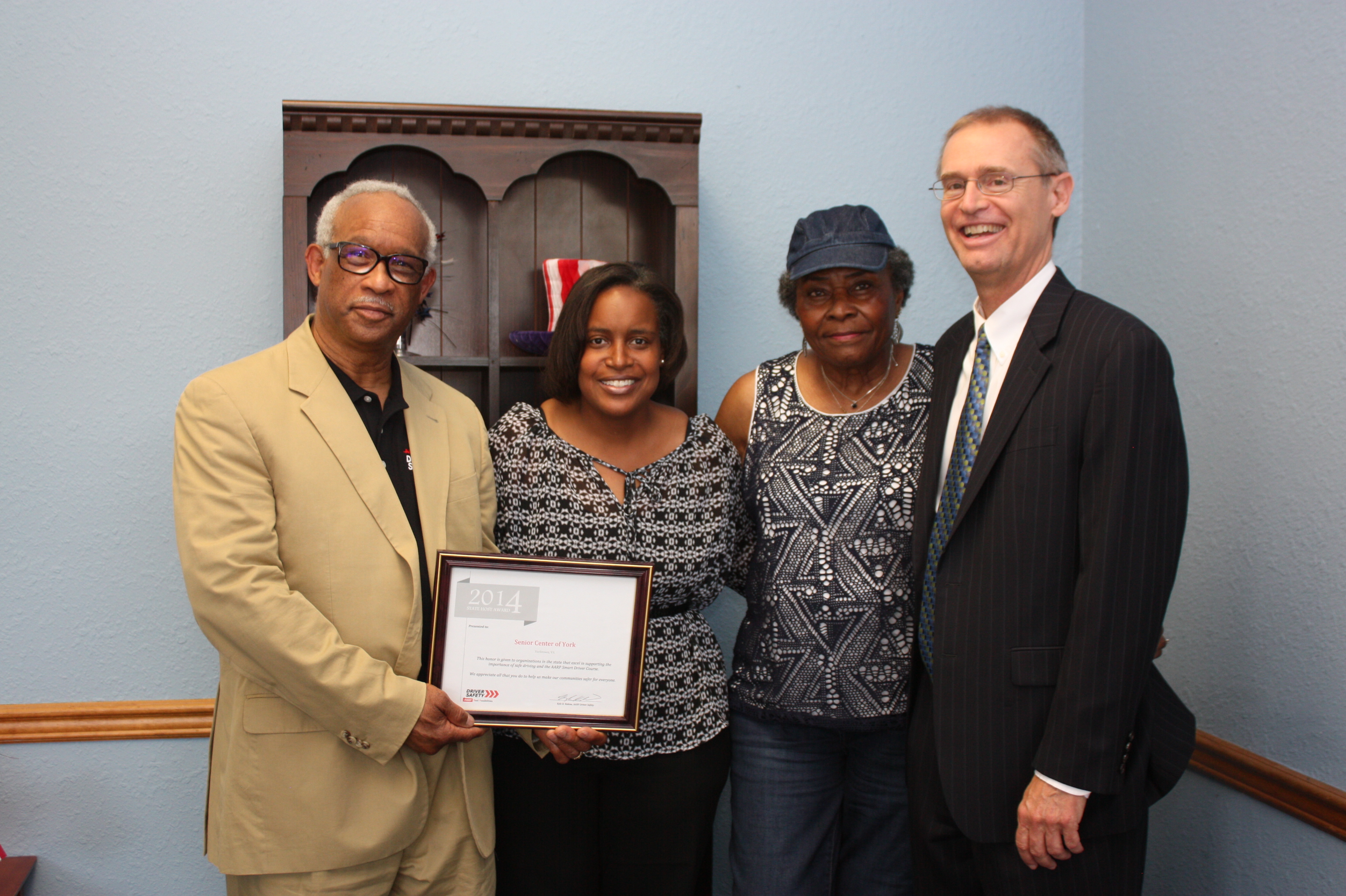 Senior Center of York DSP award