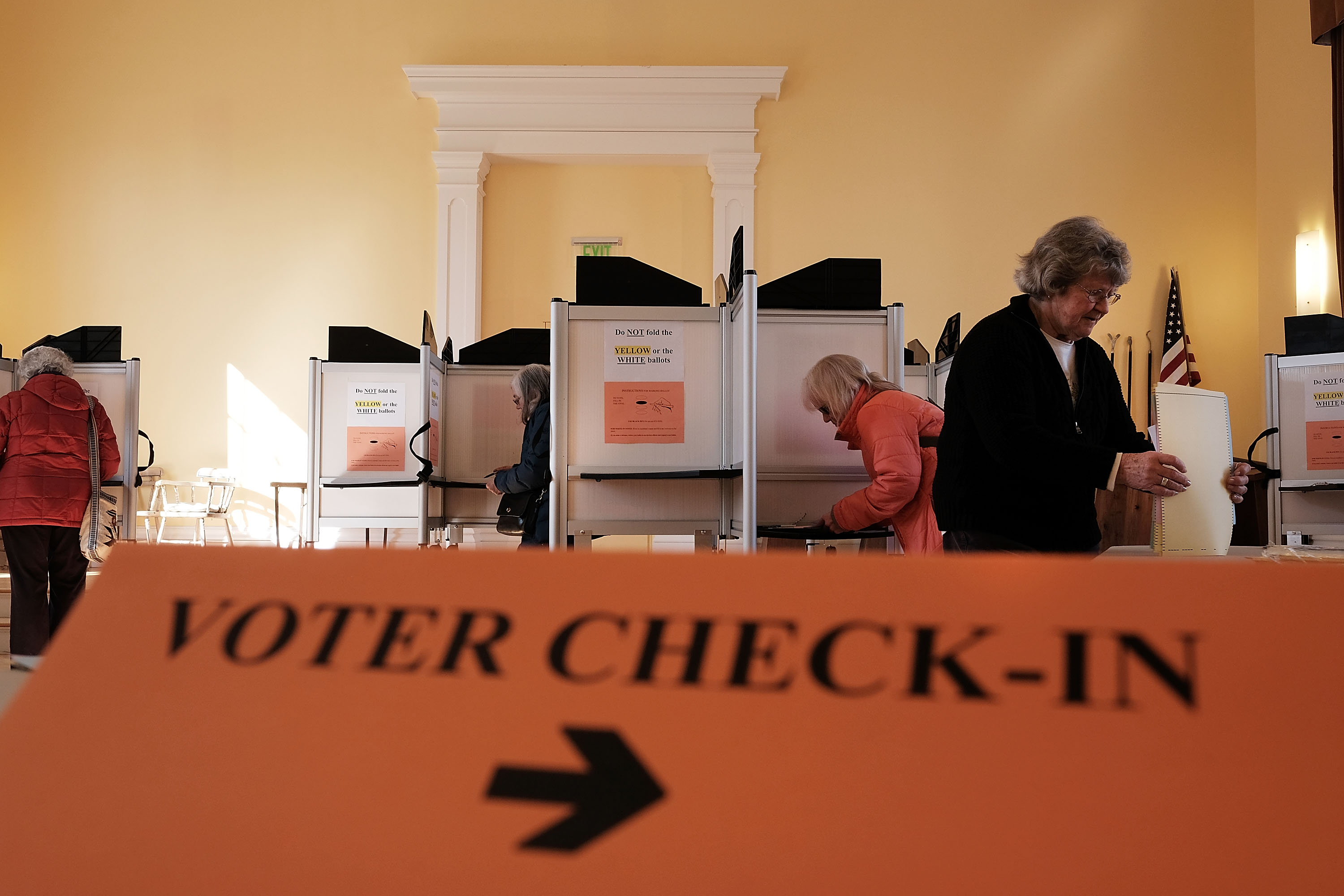 Voters In Super Tuesday States Cast Their Ballots