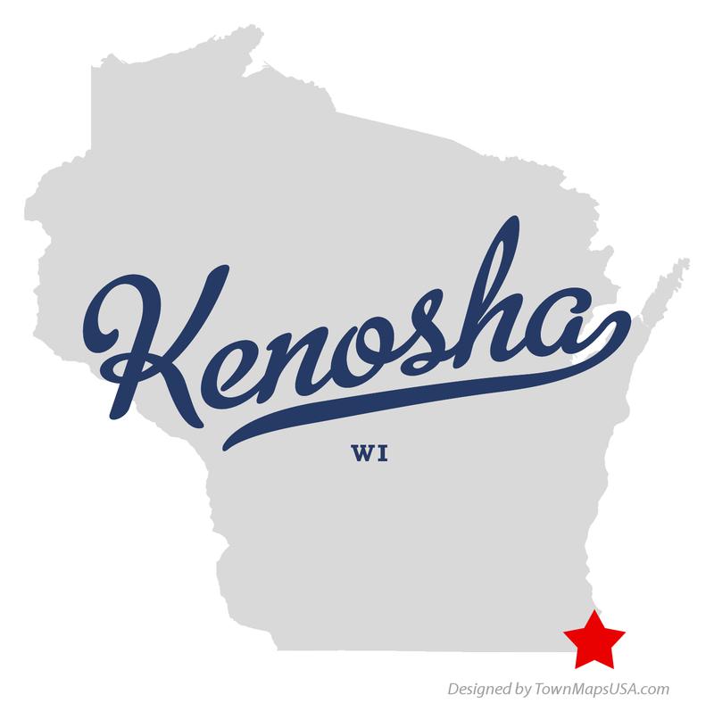 map_of_kenosha_wi