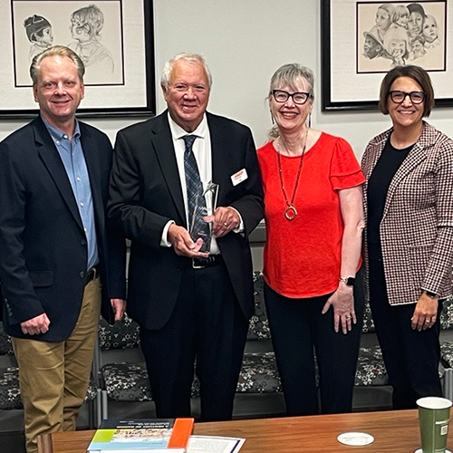 Donation & Award Presentation