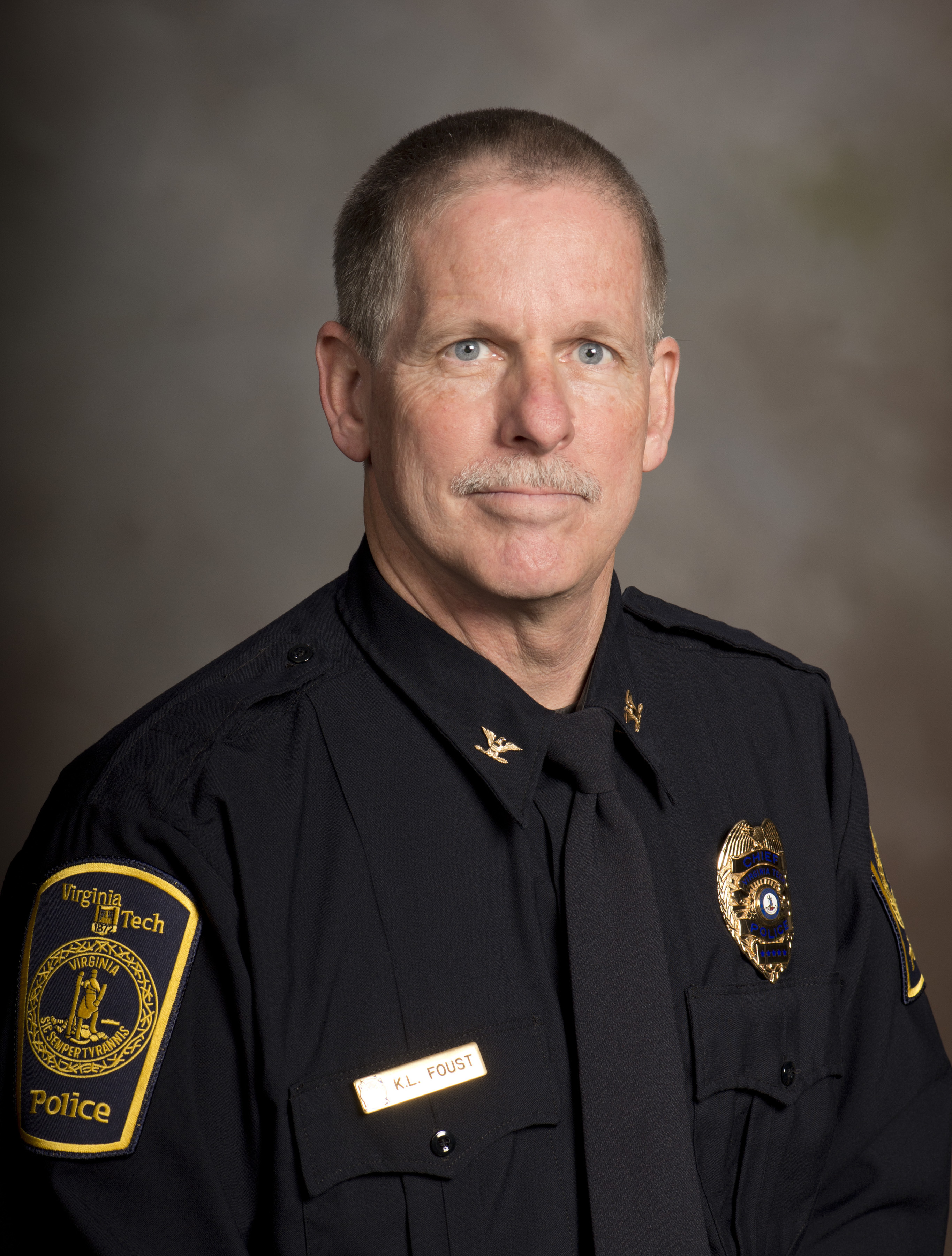 Kevin L Foust, Chief of Police &amp; Director of Security.