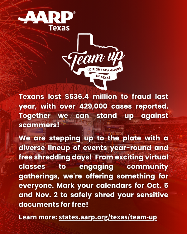 AARP Texas Team Up