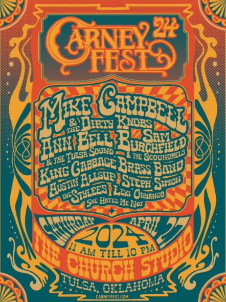 OK Carney Fest 2024 poster