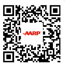 AARP Helpline QR Code for smartphone contacts