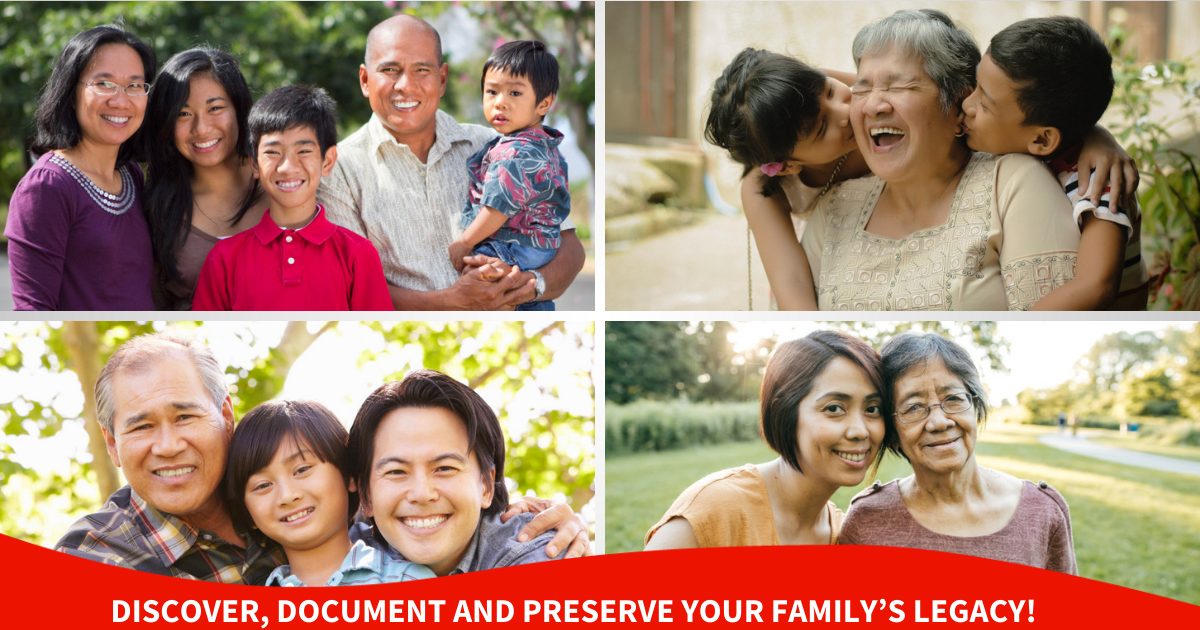 Discover, Document and Preserve Your Family's Legacy