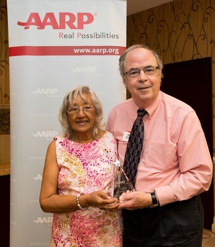 AARP Andrus Award Winner & State President 2014