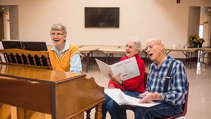 singing for seniors