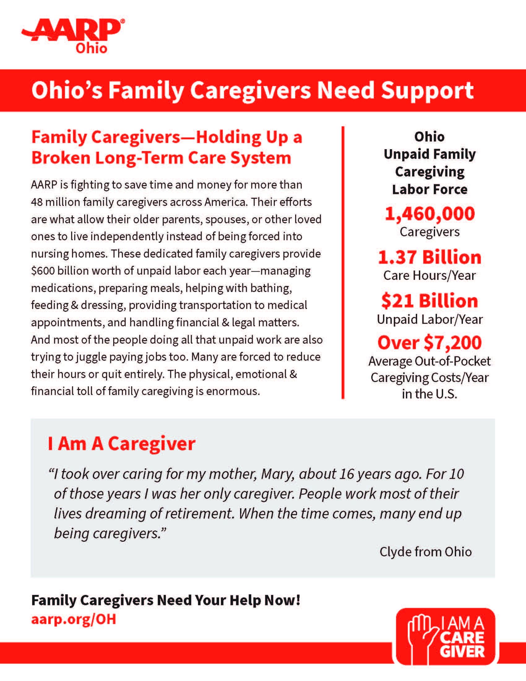 Ohio’s Family Caregivers Need Support