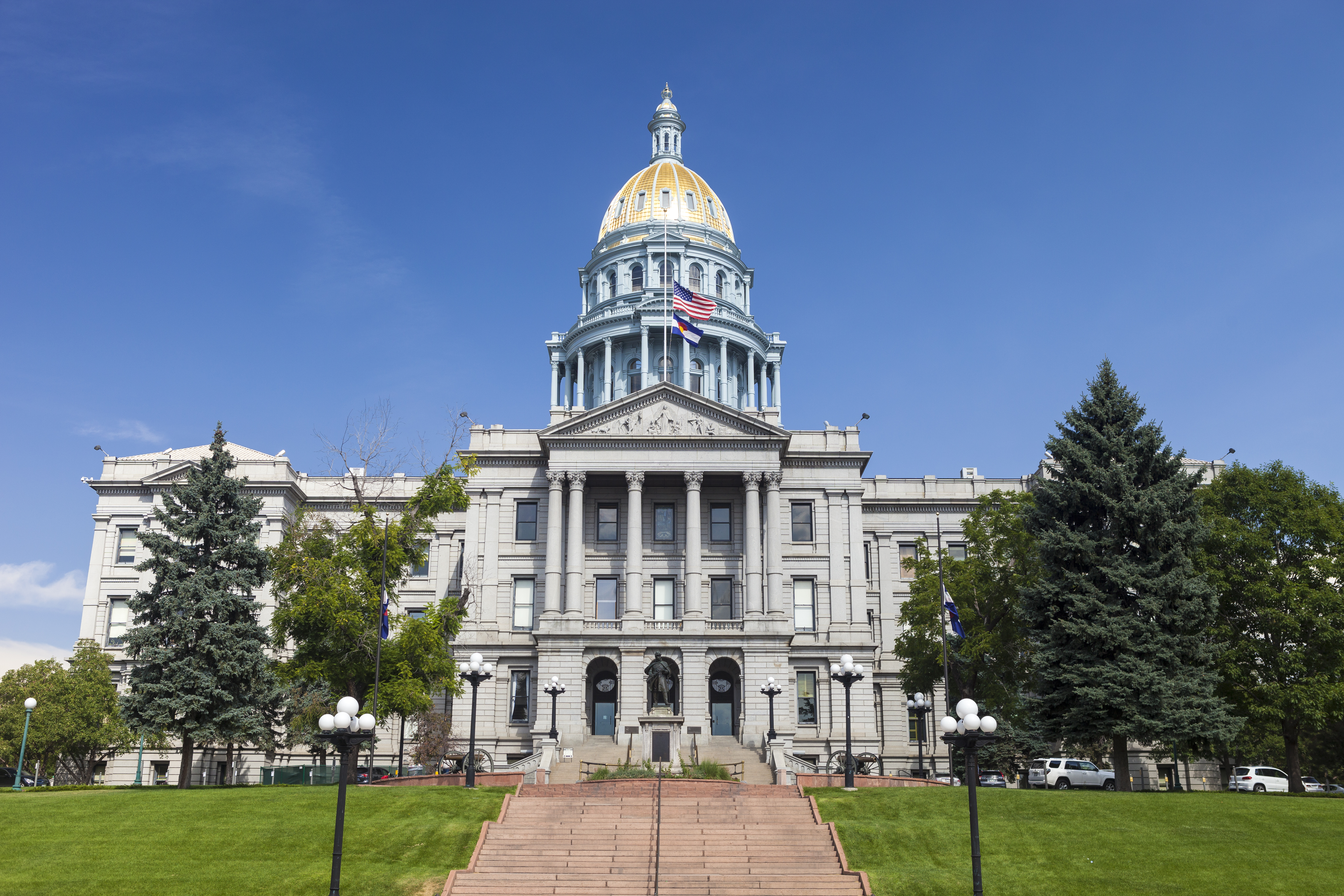 Colorado State Capitol Building In Denver