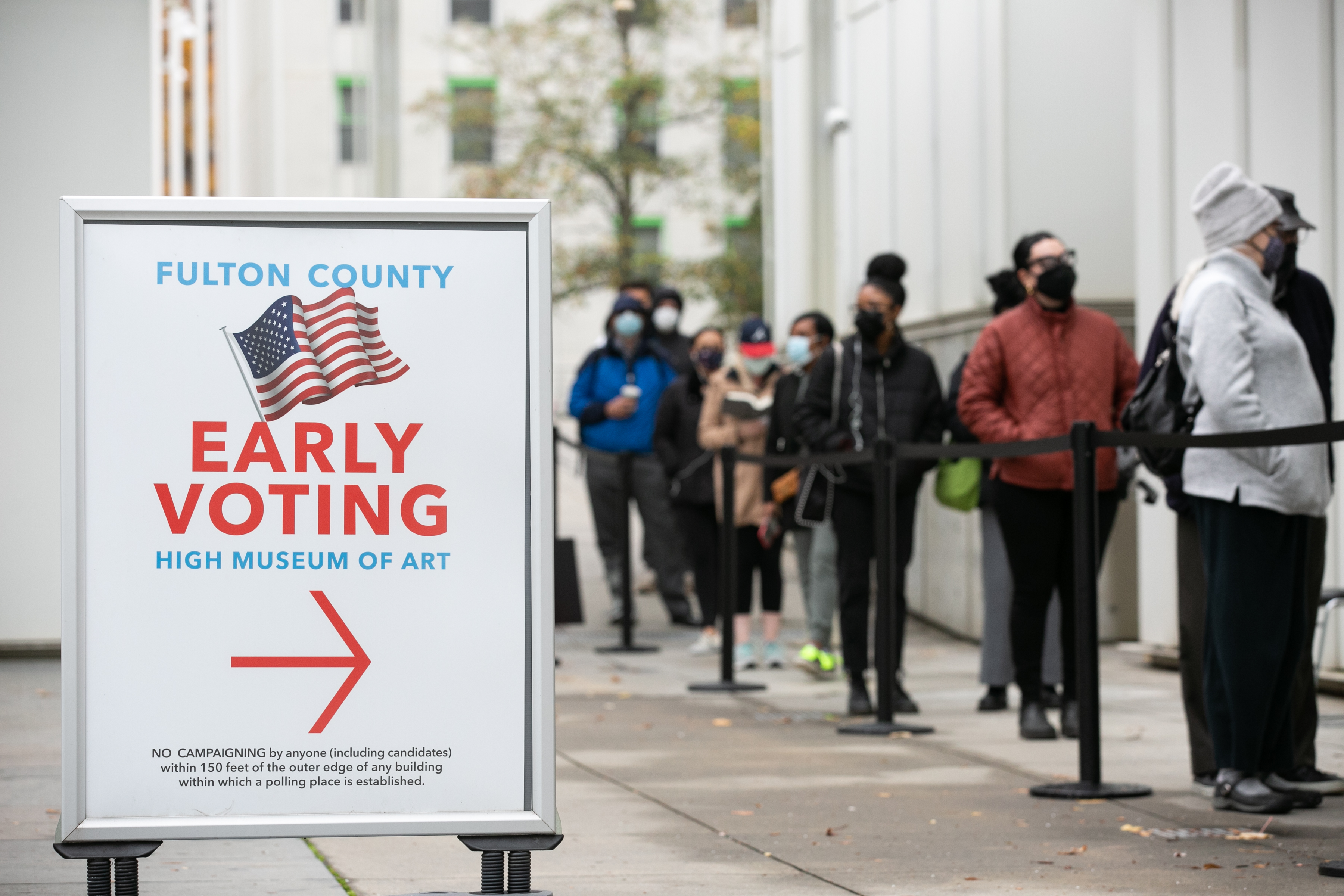 Early Voting Starts In Georgia Ahead Of Senate Runoff Elections