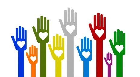 Hands with love