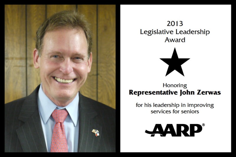John Zerwas legislative award