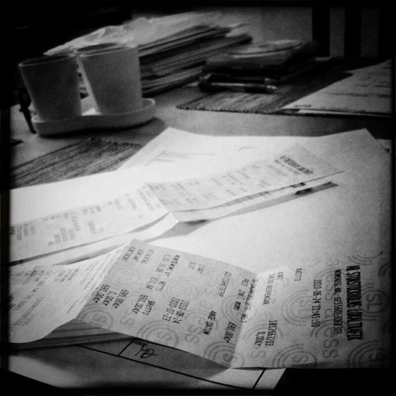 12 Tax Aide recipts