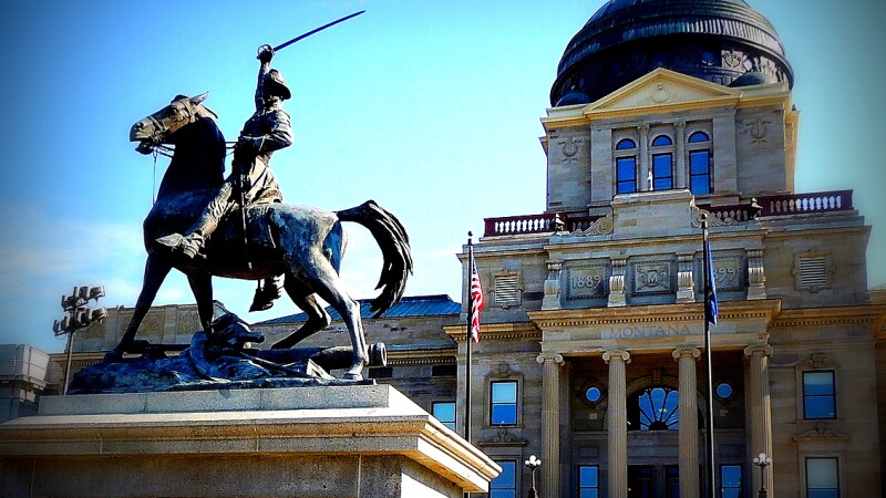Montana Capitol by Tracy