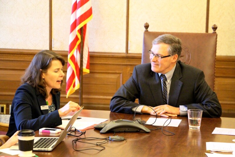 Gov Inslee TTH 2-shot