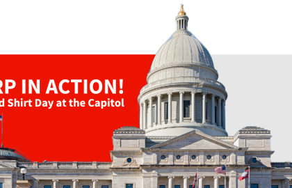 Red Shirt Day at the Arkansas State Capitol