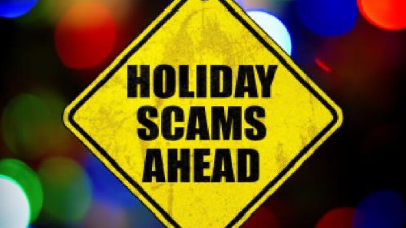 Beware of holiday scams!