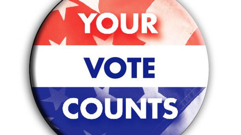 vote button