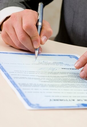 Notary certified a power of attorney