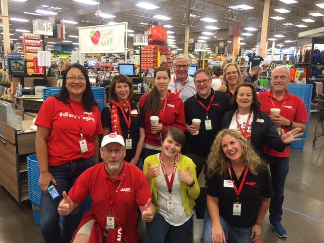 2016 Day of Service Steve Carter, Joyce D, Bandana S, Jon B, Elaine FS, Ashley A, Christine L, Jerry C and Sarah B
