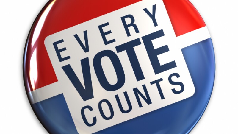 vote button