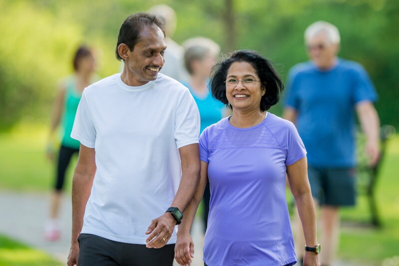 Couple Walking Together