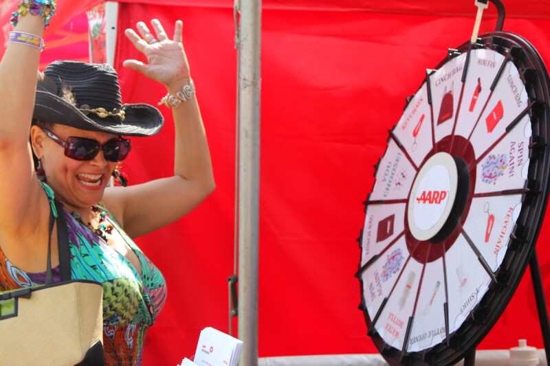 AARP Prize Wheel