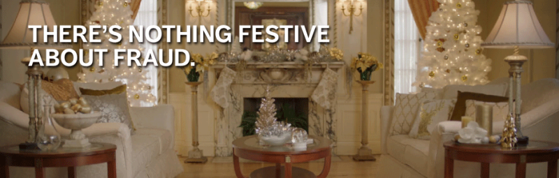 There's nothing festive about fraud