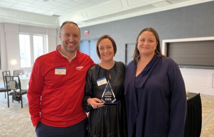 AARP Indiana recognized by the Indiana Public Health Association with Public Health Impact award 