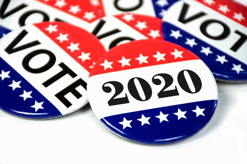 election voting pins for 2020