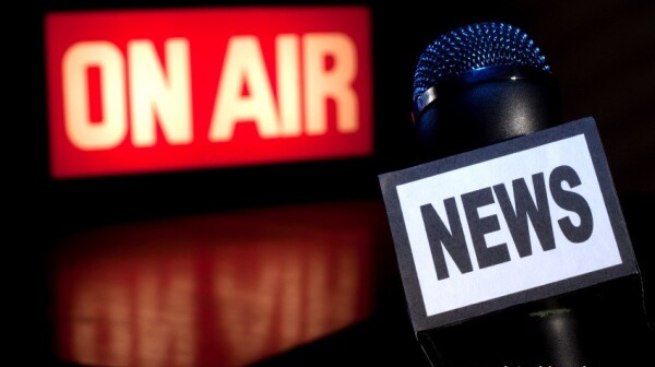 News Microphone On-Air