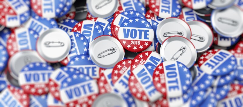 vote election badge button for 2016