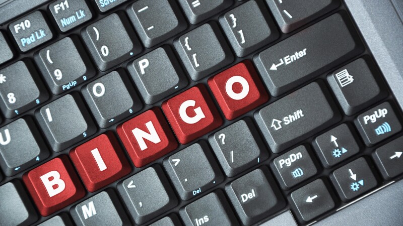 Bingo on keyboard