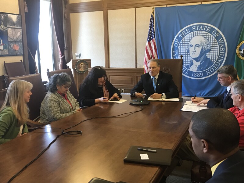 AARP teletown hall with Gov Inslee