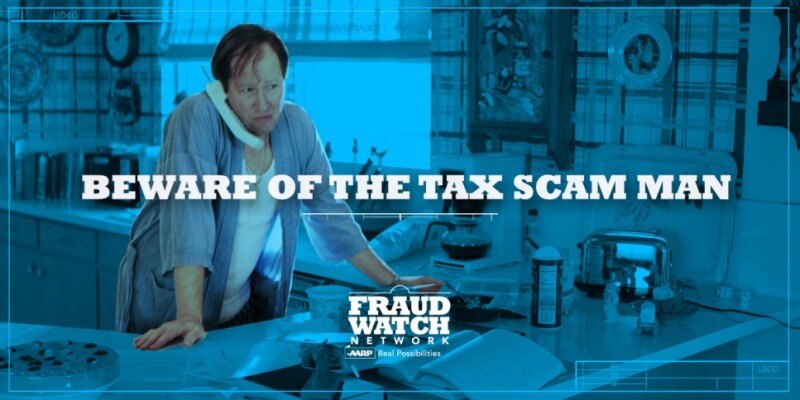 Tax Scam Man