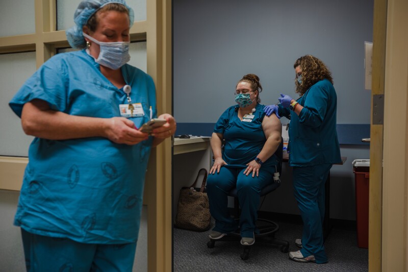McLeod Health Clarendon Hospitals Administers Covid-19 Vaccine